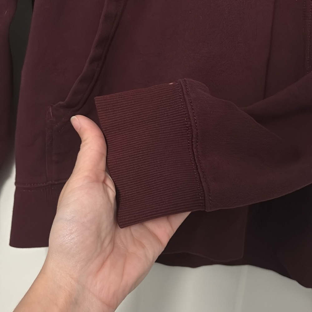 VANS men’s maroon hoodies size: small - Picture 4 of 6